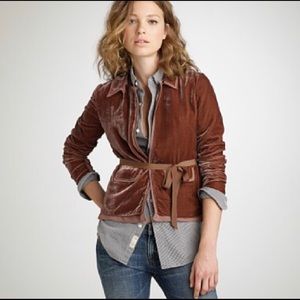 J.Crew Velvet Blazer